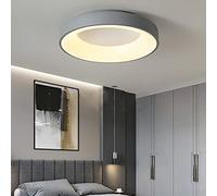 Plafonnier LED Moderne Style Europe du Nord pour Chambre à Coucher, Salle de Bain, Cuisine, hôtel, Gris Chaud 110 V-120 V