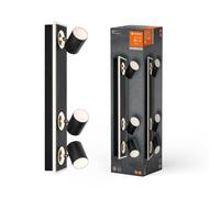 Plafonnier LED Murale Decor 3 Spot Mars Noir 41W 4440lm Blanc Chaud 3000K