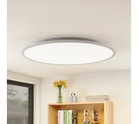 Lindby - Narima LED Plafonnier 4.000K Ø80 White/Silver