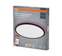 Plafonnier LED Noir OSRAM Smart+ RGB TW dimmable Ø40 cm pour Bureau