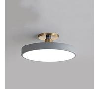 Plafonnier LED nordique à encastrer ， Trois couleurs réglables ， Plafonnier de chambre à coucher moderne rond ， Près du luminaire de plafond ， Éclairage de plafond ultra-mince pour la décoration
