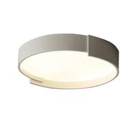 Plafonnier Led Nordique Moderne, Luminaire de Plafond Minimaliste à Montage Flush, Plafonnier Au Design Géométrique Rond Réglable avec Abat-Jour Acrylique Pour le Couloir de la Buanderie de Chambre,