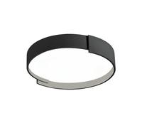 Plafonnier Led Nordique Moderne, Luminaire de Plafond Minimaliste à Montage Flush, Plafonnier Au Design Géométrique Rond Réglable avec Abat-Jour Acrylique Pour le Couloir de la Buanderie de Chambre,