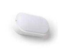 Plafonnier LED Ovale 25W Extérieur 94x198 mm IP65 avec Détecteur de Mouveme