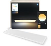 Plafonnier LED - PHILIPS HUE - Aurelle - rectangulaire - blanc - lumière réglable
