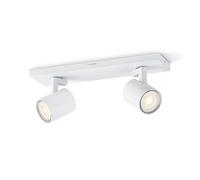 Plafonnier LED Philips myLiving, 3,5 W, avec ampoules incluses, Métal, weiß, Integriert 3.5 wattsW 230 voltsV
