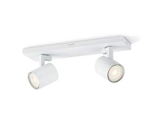 Plafonnier LED Philips myLiving, 3,5 W, avec ampoules incluses, Métal, weiß, Integriert 3.5 wattsW 230 voltsV