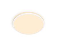 Plafonnier LED Philips Ozziet - Blanc - 18 W - 27 K - 3 positions différentes - Deux surfaces lumineuses