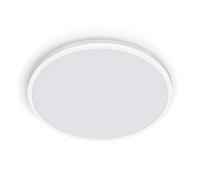 Plafonnier LED Philips Ozziet - Blanc - 18 W - 27 K - 3 positions différentes - Deux surfaces lumineuses