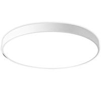 Plafonnier LED, Plafonnier LED Moderne, Panneau LED Dimmable, Plafonnier, Télécommande pour Salon, Chambre à Coucher, Cuisine, Couloir, Balcon, Intégré, White, 50x50cm Cold White
