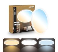 Plafonnier LED Plafonnier Panneau Dimmable Télécommande 3000lm CCT 42cm Blanc