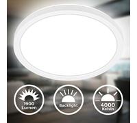 Plafonnier LED Plafonnier Panneau LED Plat Lumière Indirecte Salon