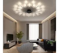 Plafonnier LED,Plafonniers De Lustre De Feu D'artifice De LED,éclairage De Plafond De Conception Moderne,Plafonnier De Montage D'éclairage Pour Le Luminaire De Couloir De Salon De Cuisin(Size:30Heads)