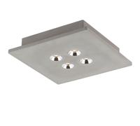 Plafonnier LED pour chambre à coucher, chambre d'amis, lampe de couloir en béton chromé