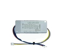 Plafonnier LED redresseur de puissance ballast/pilote pleine puissance contrôleur source lumineuse lampe à gradation tricolore avec(Three color variable light 50 70x2)