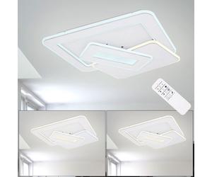 Plafonnier LED RGB intelligent lampe de lumière du jour de salle à manger contrôlable via l'application TÉLÉCOMMANDE en langue Hany