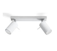Sollux Lighting – Plafonnier Ring – 2x40 W – Blanc – SL.0088