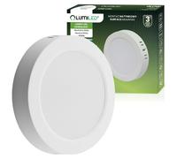 Plafonnier LED rond 12 W, 4000 K, blanc éclatant, LUMILED