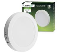 Plafonnier LED rond 18 W, 4000 K, blanc éclatant, LUMILED