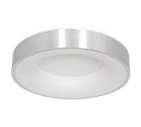 Plafonnier LED Rond en Argent Blanc chambre à coucher Ø48 CM 40 W Deckenleuchte