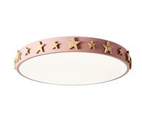 Plafonnier LED Rond et créatif pour Chambre d'enfant, Style Nordique Macaron, Design Simple, éclairage d'intérieur, lumière Blanche Naturelle 6 000 K, 24 W