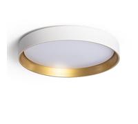 Plafonnier LED Rond Métal 30W CCT Sélectionnable Big Broadwey Ø550 mm [EEK: F]