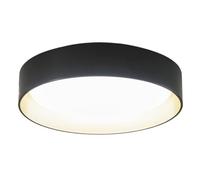 Plafonnier LED rond moderne encastré - Marron café et métal doré - Acrylique antireflet for couloir, chambre, cuisine(Black)