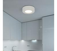 Plafonnier LED rond pour salon, chambre à coucher, couloir, blanc