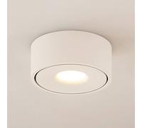 Plafonnier LED Rotari Arcchio, dimmable, blanc, Couloir, Aluminium, Moderne, Plafonnier LED
