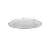 Plafonnier connecté PADROGIANO-Z LED 26,5W en acier blanc D450mm
