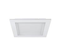 Plafonnier connecté PADROGIANO-Z LED 27,9W en acier blanc 450x450x50mm