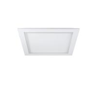 Plafonnier connecté PADROGIANO-Z LED 35,5W en acier blanc 595x595x50mm