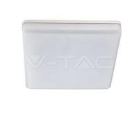Plafonnier LED SMD 15W Forme Carré 6500K Sku 13919 V-tac VT-8033SQ