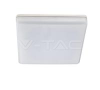 Plafonnier LED SMD 15W Forme Carré 6500K Sku 13919 V-tac VT-8033SQ