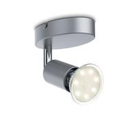 Plafonnier LED spot plafond salon orientable GU10 métal lustre plafond 1 spot