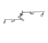 Plafonnier LED spots en verre lampe pivotante spots d'éclairage mobiles Globo 502356-6