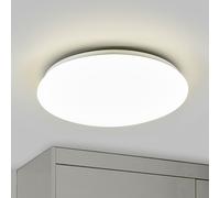 Plafonnier Led Suede Blanc Blanc