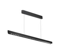 Plafonnier LED Suspendu 36W Linéaire Faisceau 60° Lumière Réglable Noir V-TAC