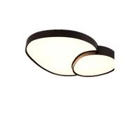 Plafonnier LED - TRIO - Rise - Dimmable avec télécommande - 5300 lumens - Noir mat