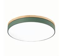 Plafonnier LED ultra fin à économie d'énergie à intensité variable avec acrylique rond E 30006000K pour salon, chambre à coucher et bureau