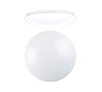 Luminea Plafonnier LED utilisable comme applique murale - Ø 38 cm - Blanc du jour