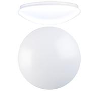 Luminea : Plafonnier LED utilisable comme applique murale - Ø 38 cm - Blanc du jour Blanc