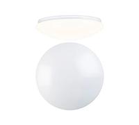 Plafonnier LED utilisable comme applique murale - Ø 38 cm - Blanc chaud Luminea