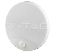 Plafonnier LED V-tac Samsung chip capteur PIR 15W 3000-4000-6000K blanc VT-81004 [EEK: F]