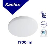 Plafonnier LED VARSO 18W-nw-o ip54 1700lm 4000K 26441