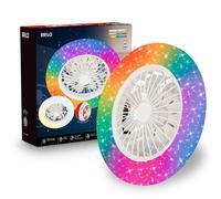 Plafonnier LED Ventilateur Ventilateur de Plafond Dimmable Télécommande CCT...