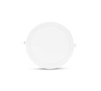 Plafonnier LED 18W (160W) Encastrable D235 Blanc jour 4000°K blanc