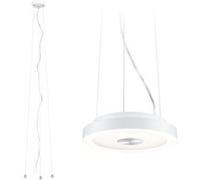 Plafonnier LED Volea 3000K 470lm / 1650lm 230V 3,5W / 13W gradable Blanc#Argent Blanc#Argent G