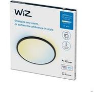 Wiz plafonnier Superslim Wi-Fi 22W nuances de blanc compatible Alexa Google Assistant HomeKit Noir