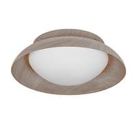Plafonnier LEDVANCE ORBIS MILAN 305mm, couleur bois, 2XE27